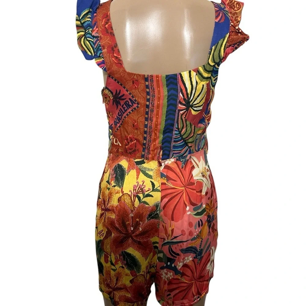 FARM Rio Multicolor Artistic romper - Picture 5 of 8
